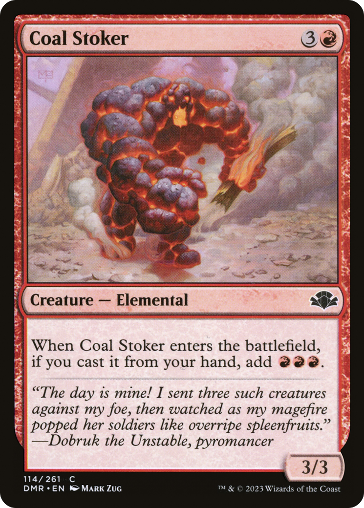 Coal Stoker [Dominaria Remastered] | Pegasus Games WI