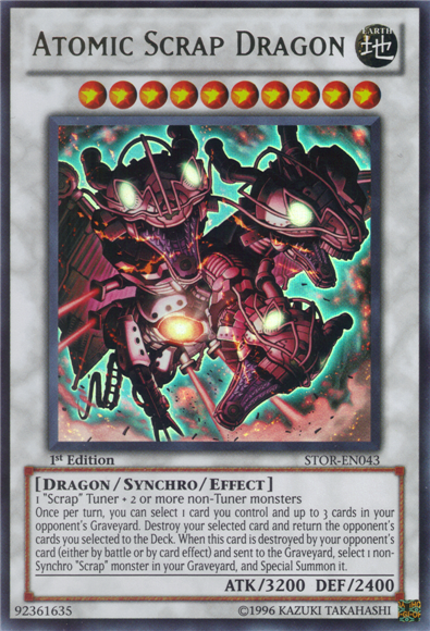 Atomic Scrap Dragon [STOR-EN043] Ultra Rare | Pegasus Games WI