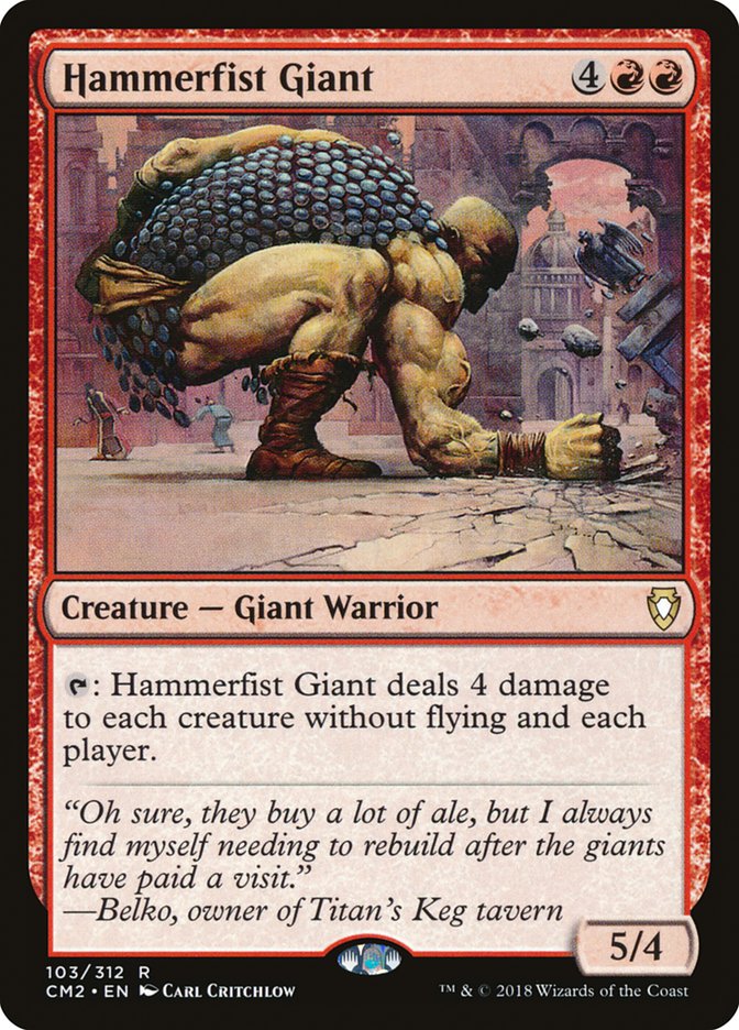 Hammerfist Giant [Commander Anthology Volume II] | Pegasus Games WI