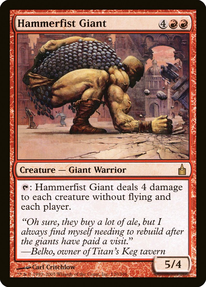 Hammerfist Giant [Ravnica: City of Guilds] | Pegasus Games WI