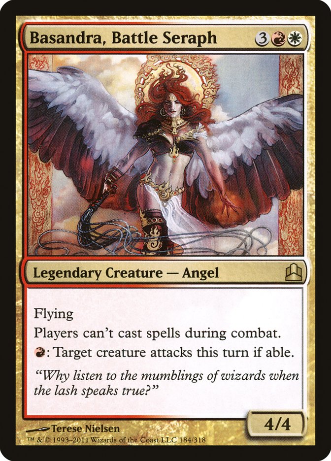 Basandra, Battle Seraph [Commander 2011] | Pegasus Games WI