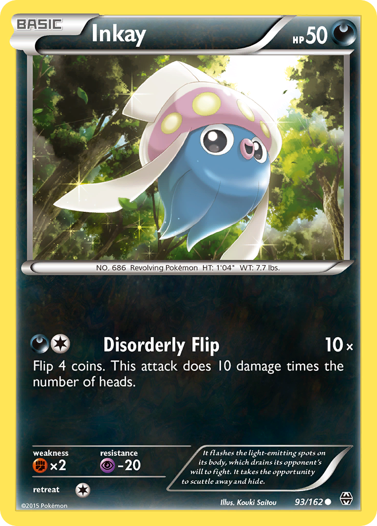 Inkay (93/162) [XY: BREAKthrough] | Pegasus Games WI