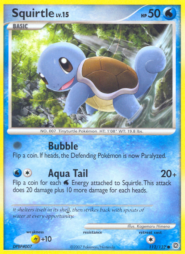 Squirtle (112/132) [Diamond & Pearl: Secret Wonders] | Pegasus Games WI