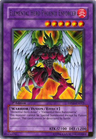 Elemental Hero Phoenix Enforcer [DP05-EN012] Rare | Pegasus Games WI