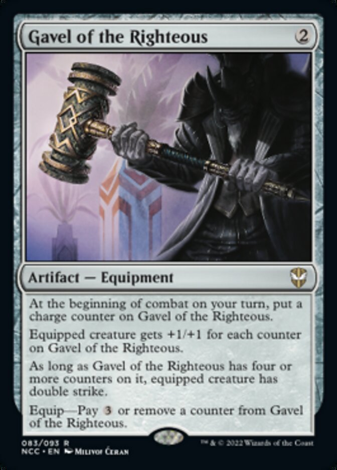 Gavel of the Righteous [Streets of New Capenna Commander] | Pegasus Games WI