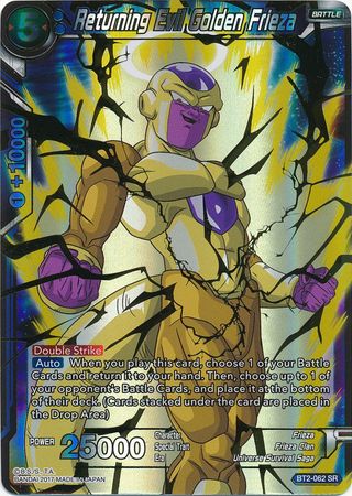 Returning Evil Golden Frieza [BT2-062] | Pegasus Games WI