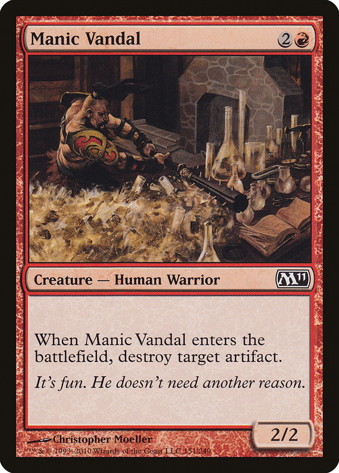 Manic Vandal [Magic 2011] | Pegasus Games WI