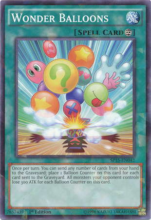 Wonder Balloons [SP15-EN042] Shatterfoil Rare | Pegasus Games WI