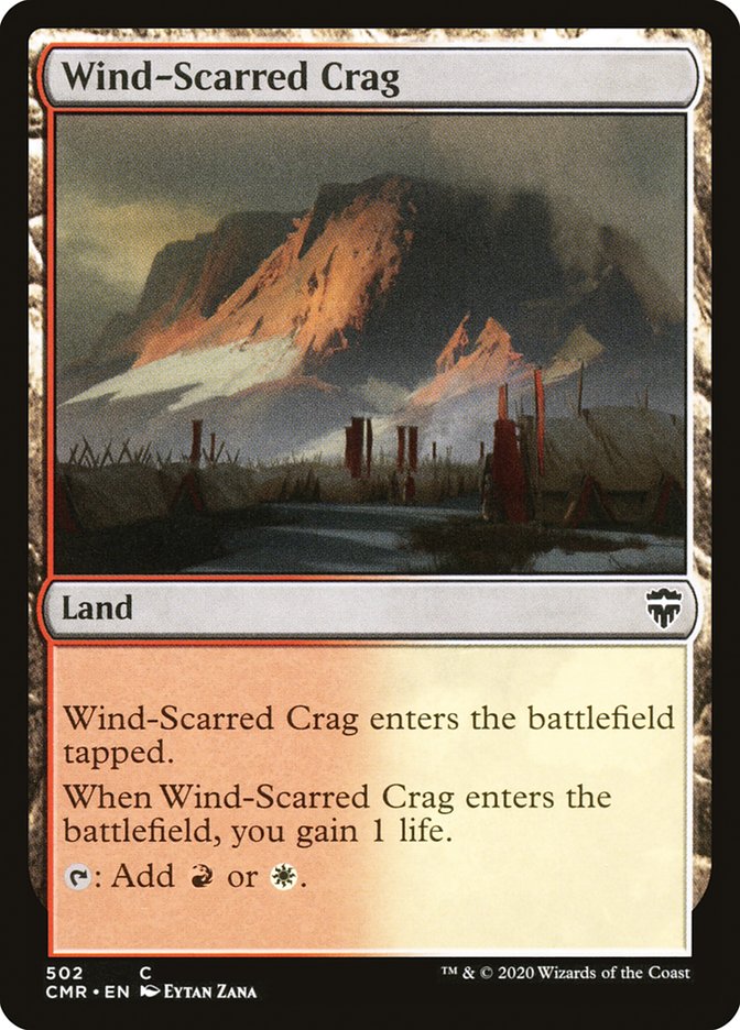 Wind-Scarred Crag [Commander Legends] | Pegasus Games WI