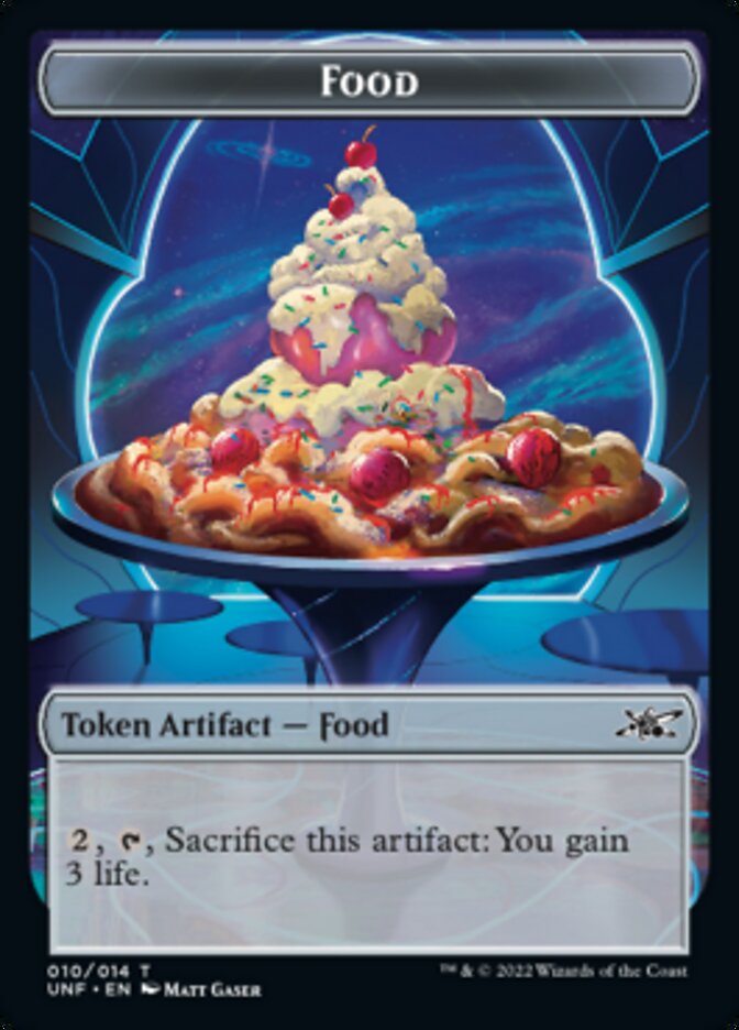Food (010) Token [Unfinity Tokens] | Pegasus Games WI