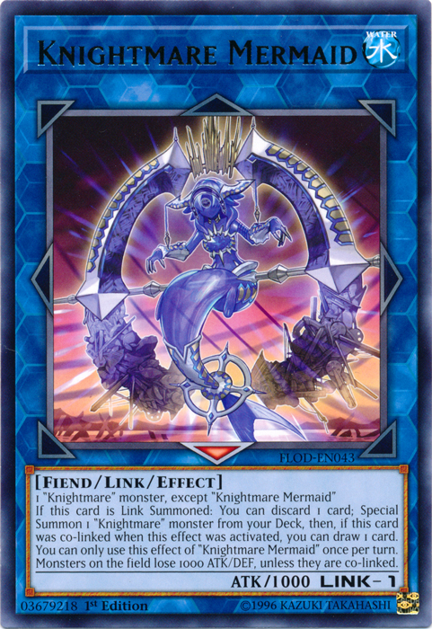 Knightmare Mermaid [FLOD-EN043] Rare | Pegasus Games WI