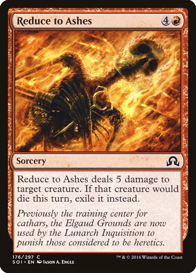 Reduce to Ashes [Shadows over Innistrad] | Pegasus Games WI