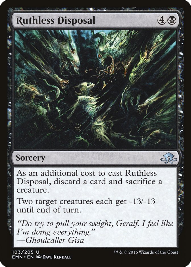 Ruthless Disposal [Eldritch Moon] | Pegasus Games WI