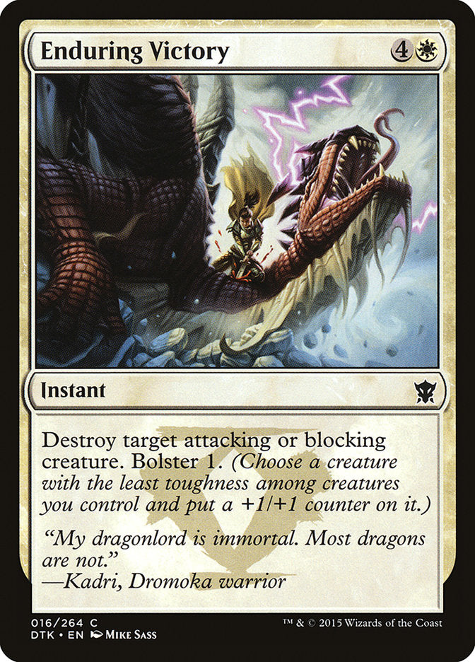 Enduring Victory [Dragons of Tarkir] | Pegasus Games WI