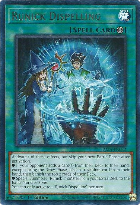 Runick Dispelling [TAMA-EN032] Rare | Pegasus Games WI