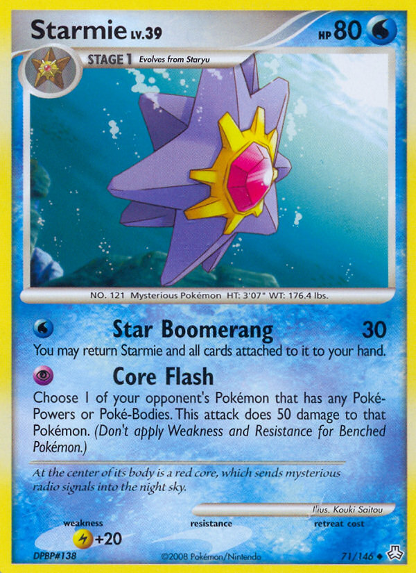 Starmie (71/146) [Diamond & Pearl: Legends Awakened] | Pegasus Games WI