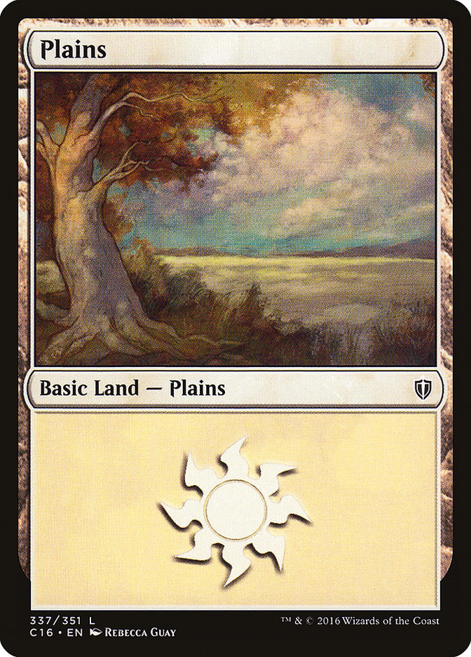 Plains (337) [Commander 2016] | Pegasus Games WI