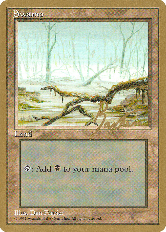 Swamp (gb372) (George Baxter) [Pro Tour Collector Set] | Pegasus Games WI