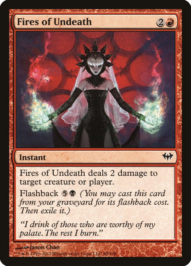 Fires of Undeath [Dark Ascension] | Pegasus Games WI