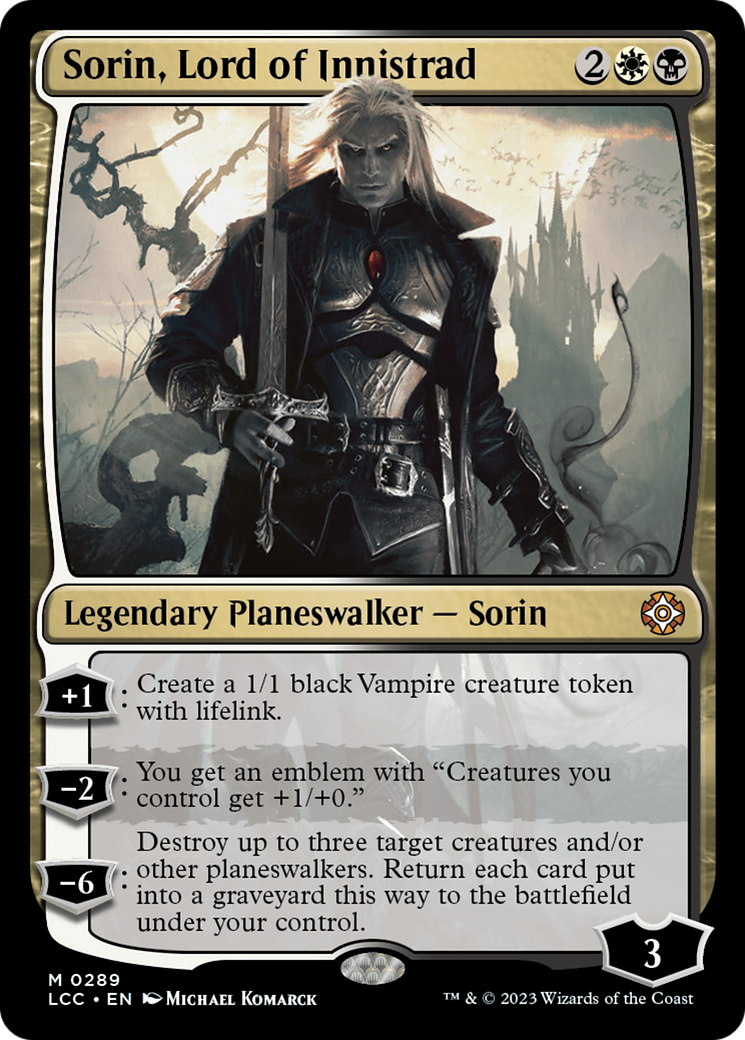 Sorin, Lord of Innistrad [The Lost Caverns of Ixalan Commander] | Pegasus Games WI