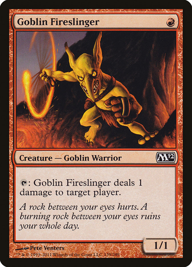 Goblin Fireslinger [Magic 2012] | Pegasus Games WI