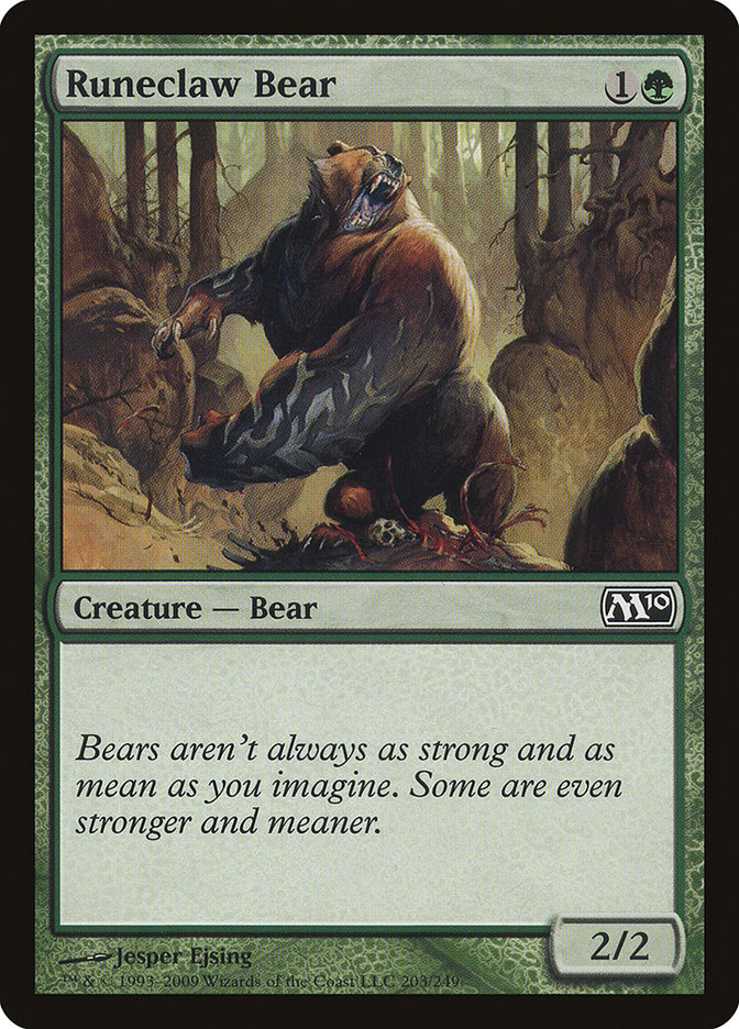 Runeclaw Bear [Magic 2010] | Pegasus Games WI