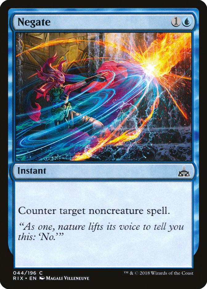 Negate [Rivals of Ixalan] | Pegasus Games WI
