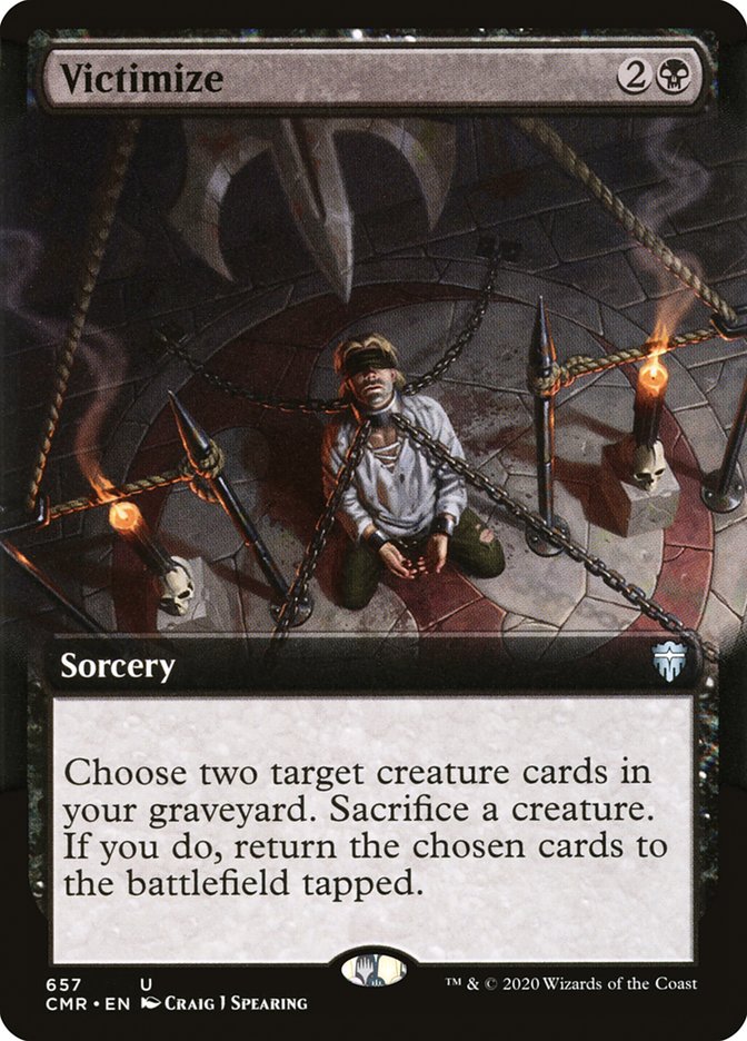 Victimize (Extended Art) [Commander Legends] | Pegasus Games WI