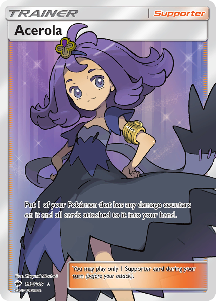 Acerola (142/147) [Sun & Moon: Burning Shadows] | Pegasus Games WI