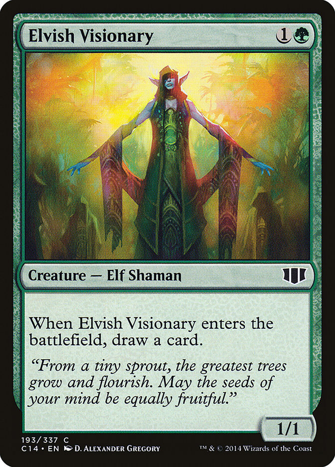 Elvish Visionary [Commander 2014] | Pegasus Games WI