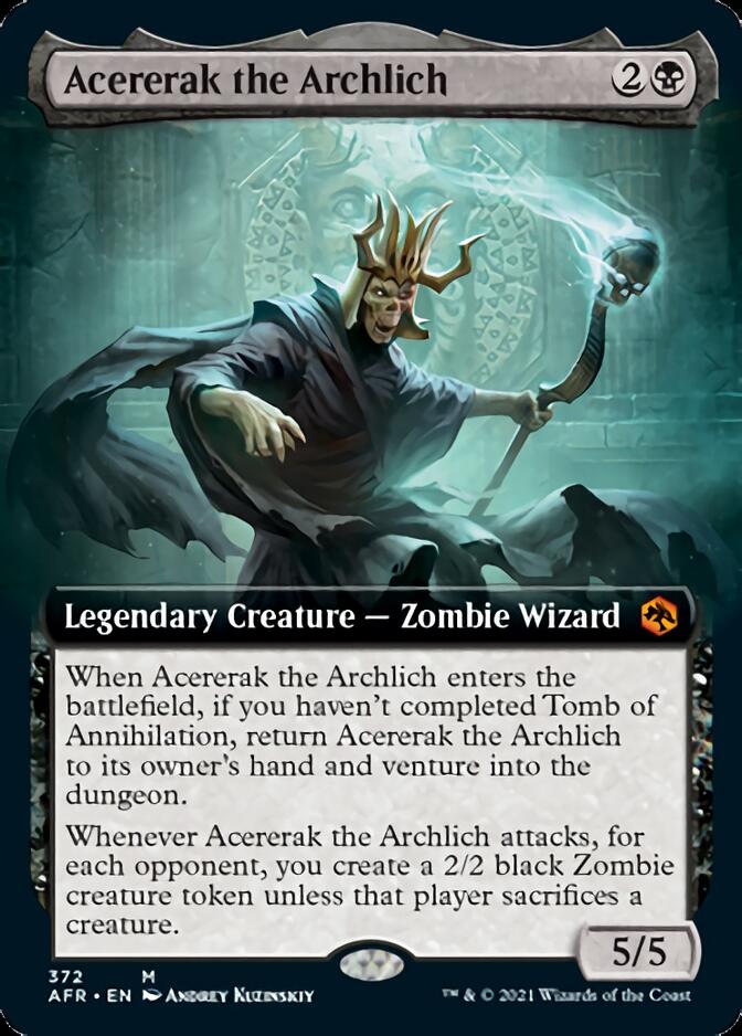 Acererak the Archlich (Extended Art) [Dungeons & Dragons: Adventures in the Forgotten Realms] | Pegasus Games WI