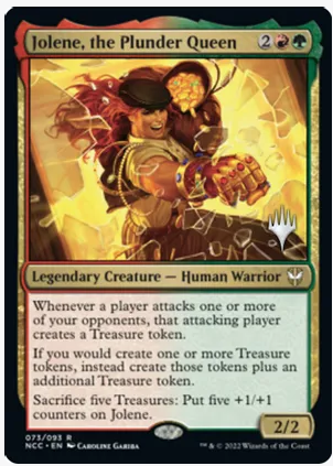 Jolene, the Plunder Queen (Promo Pack) [Streets of New Capenna Commander Promos] | Pegasus Games WI