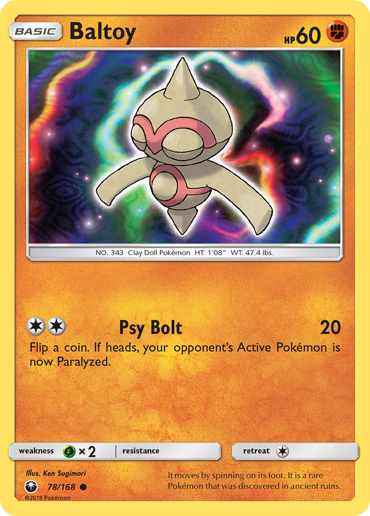 Baltoy (78/168) [Sun & Moon: Celestial Storm] | Pegasus Games WI