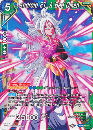 Android 21, A Bad Omen [XD2-08] | Pegasus Games WI