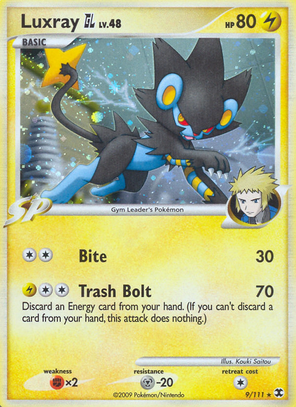 Luxray GL (9/111) [Platinum: Rising Rivals] | Pegasus Games WI
