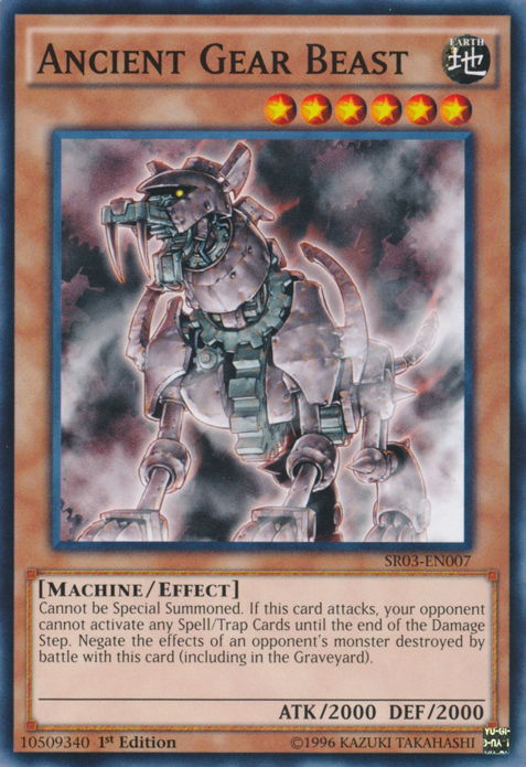 Ancient Gear Beast [SR03-EN007] Common | Pegasus Games WI