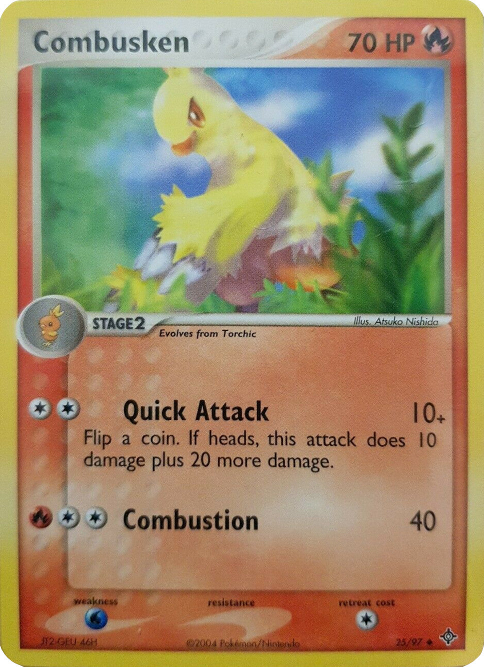 Combusken (25/97) [EX: Battle Stadium] | Pegasus Games WI