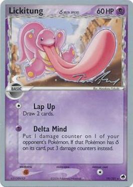 Lickitung (19/101) (Delta Species) (Legendary Ascent - Tom Roos) [World Championships 2007] | Pegasus Games WI