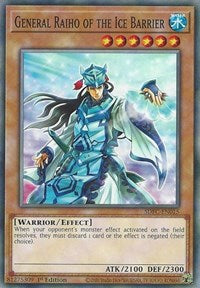 General Raiho of the Ice Barrier [SDFC-EN015] Common | Pegasus Games WI