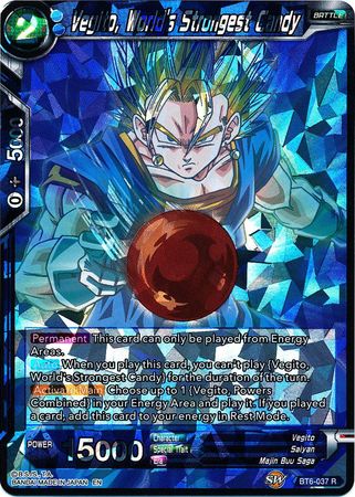 Vegito, World's Strongest Candy [BT6-037] | Pegasus Games WI