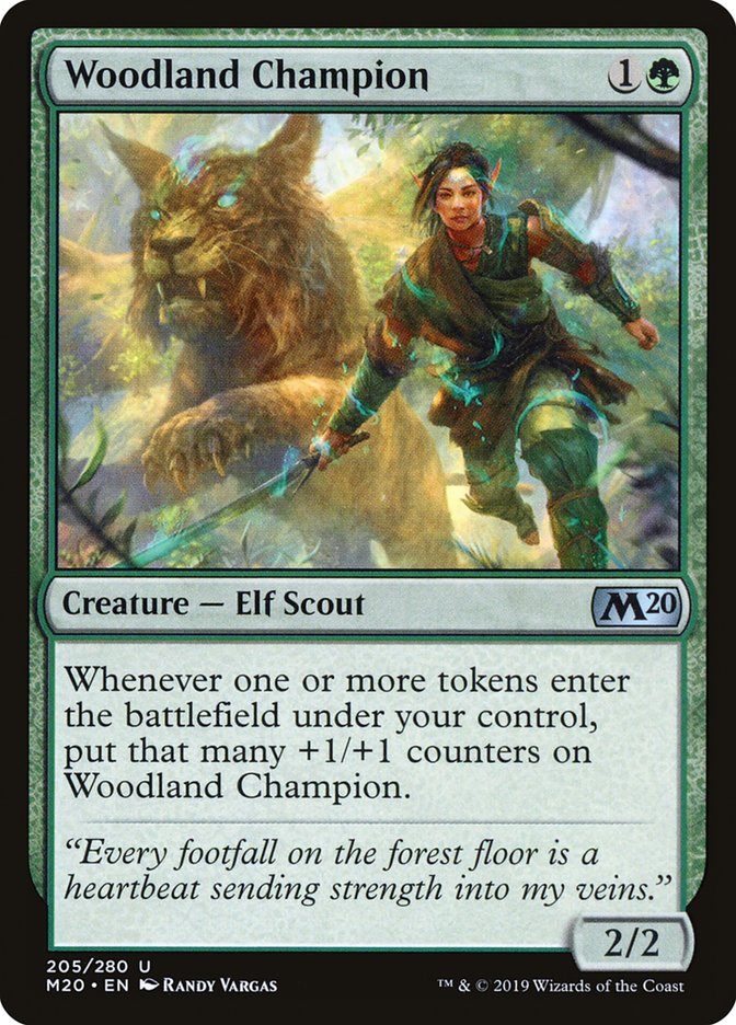 Woodland Champion [Core Set 2020] | Pegasus Games WI