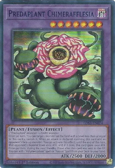 Predaplant Chimerafflesia (Blue) [LDS3-EN074] Ultra Rare | Pegasus Games WI
