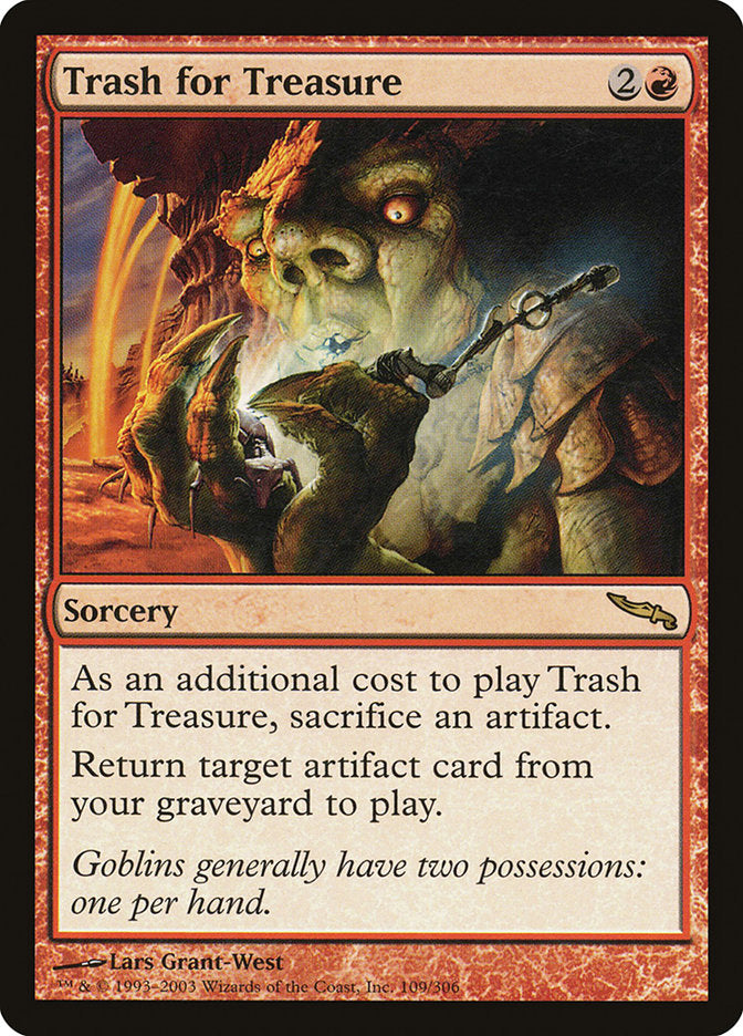 Trash for Treasure [Mirrodin] | Pegasus Games WI