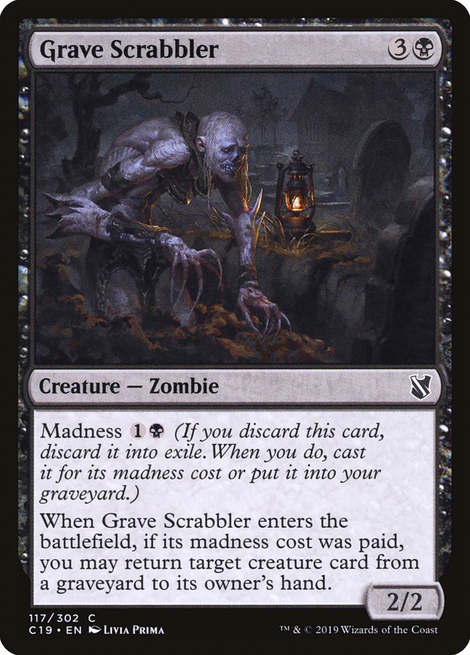 Grave Scrabbler [Commander 2019] | Pegasus Games WI