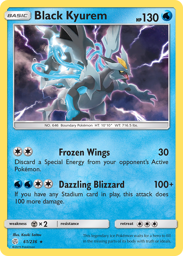 Black Kyurem (61/236) [Sun & Moon: Cosmic Eclipse] | Pegasus Games WI