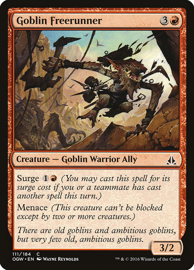 Goblin Freerunner [Oath of the Gatewatch] | Pegasus Games WI