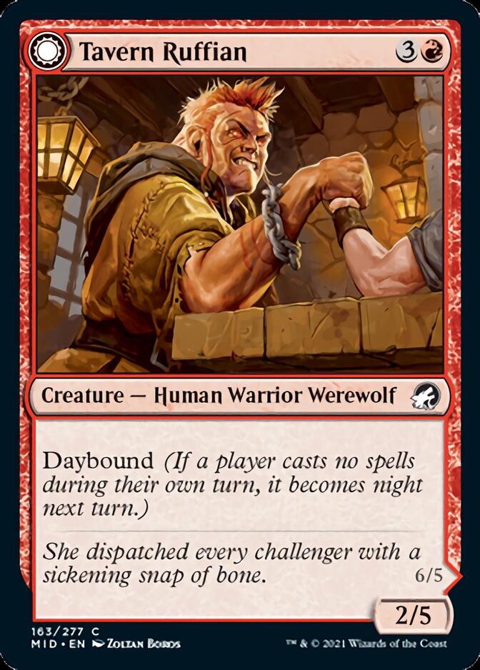 Tavern Ruffian // Tavern Smasher [Innistrad: Midnight Hunt] | Pegasus Games WI