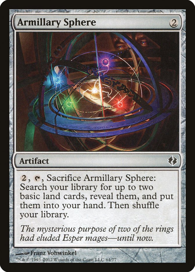 Armillary Sphere [Duel Decks: Venser vs. Koth] | Pegasus Games WI