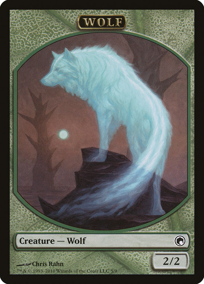Wolf Token [Scars of Mirrodin Tokens] | Pegasus Games WI