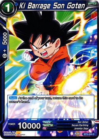 Ki Barrage Son Goten (BT5-033) [Miraculous Revival] | Pegasus Games WI